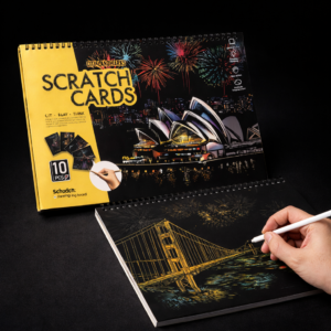 Zestaw Artystyczny Scratch - Miejskie Krajobrazy 10w1 + Stylus GRATIS